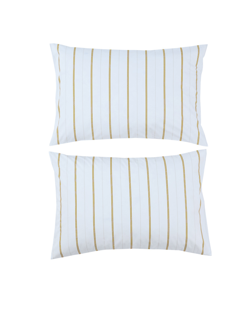 MM Linen | Cape Stripe Sheet Sets | Ochre | Matching Extras Sold Separately image 1
